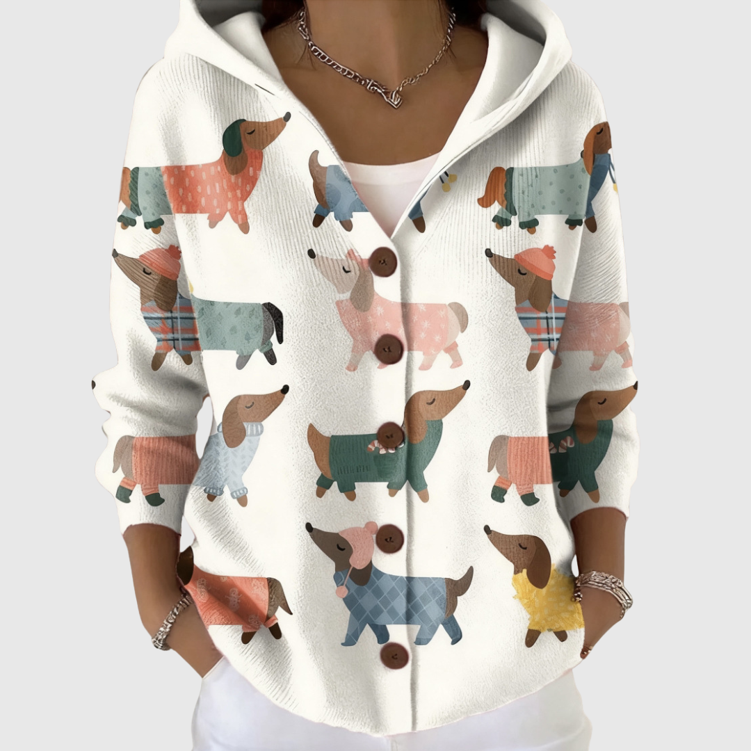 Jadwiga™ | Sweter z Kapturem