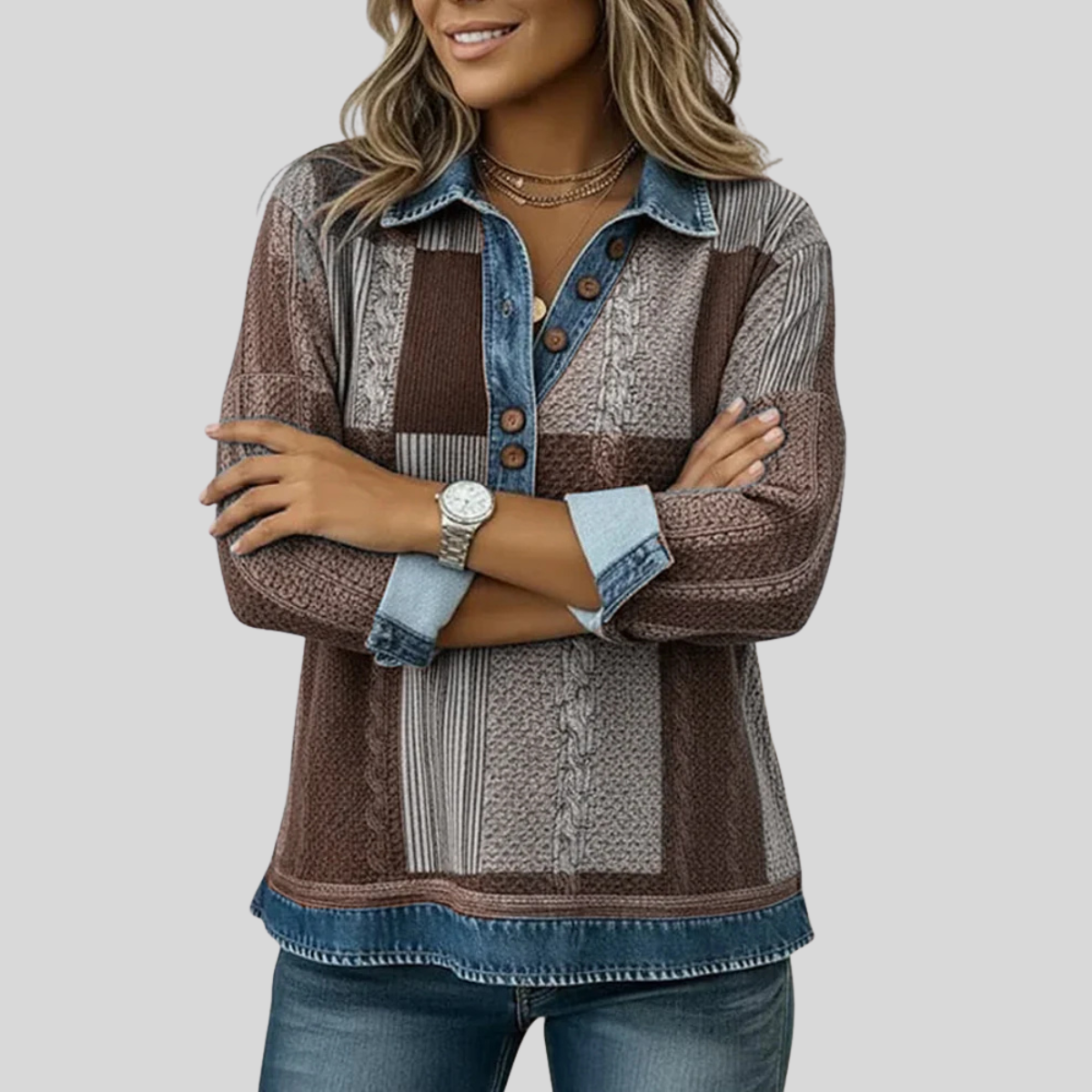 Dominika™ | Top Patchwork