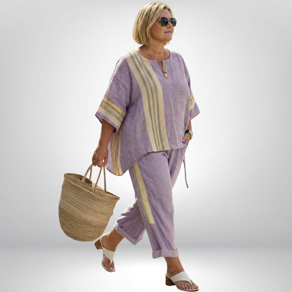Daisy™ | Komplet w Paski Boho