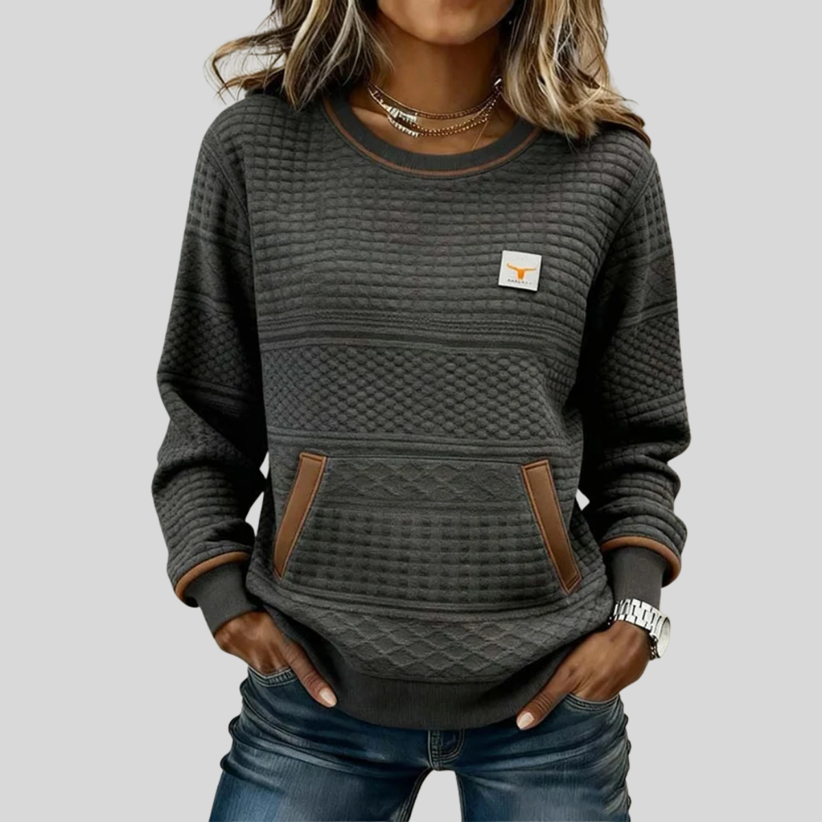 Rozalia™ | Miękki Sweter Colorblock