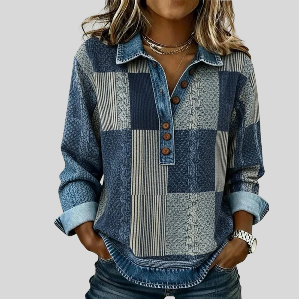 Dominika™ | Top Patchwork