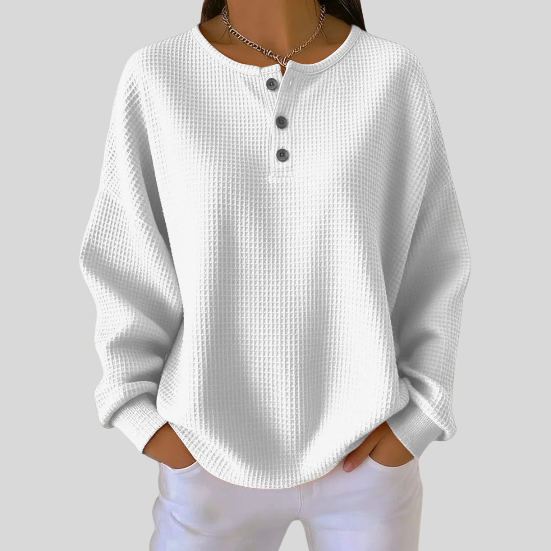 Beata™ | Wygodny Top Henley