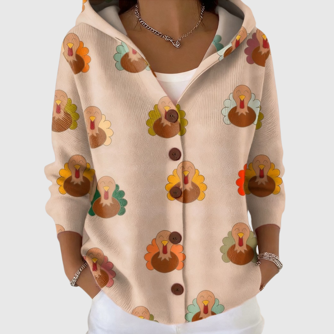 Jolanta™ | Sweter z Kapturem