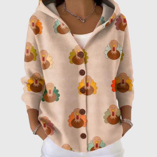 Jolanta™ | Sweter z Kapturem