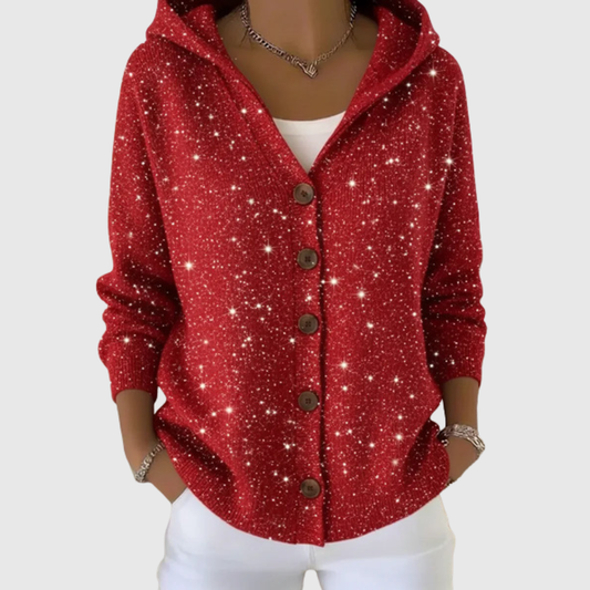 Iwona™ | Sweter z Kapturem