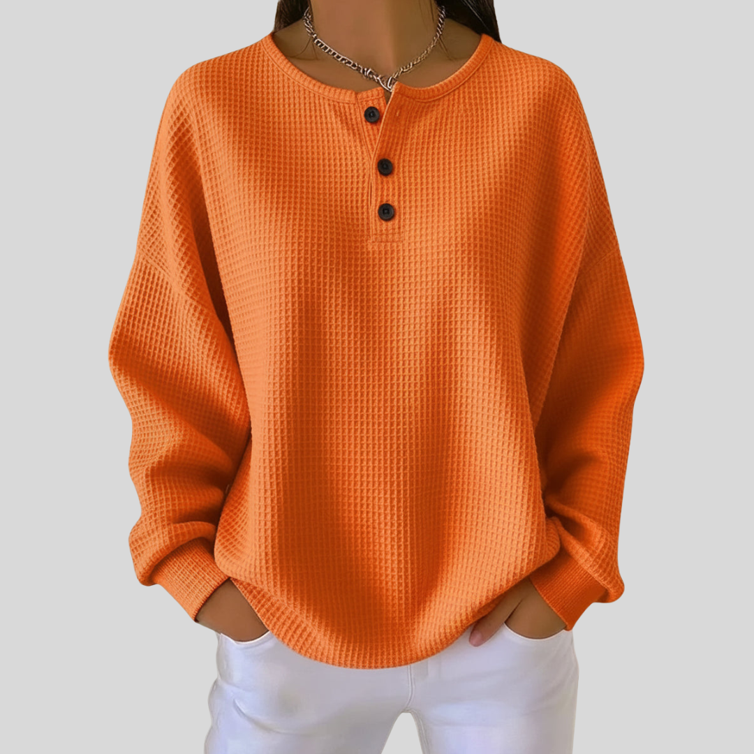 Beata™ | Wygodny Top Henley