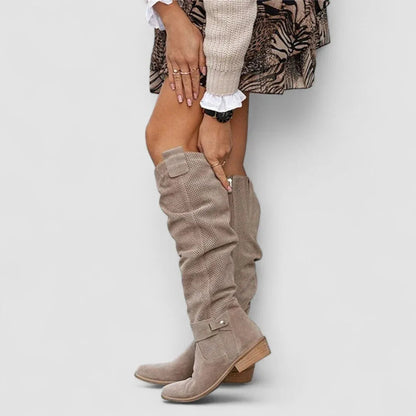 Hanna™ | Ortopedyczne Kozaki w Stylu Western