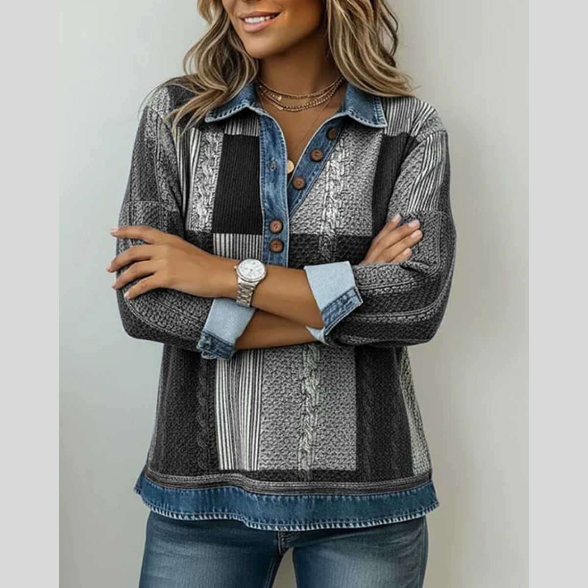 Dominika™ | Top Patchwork