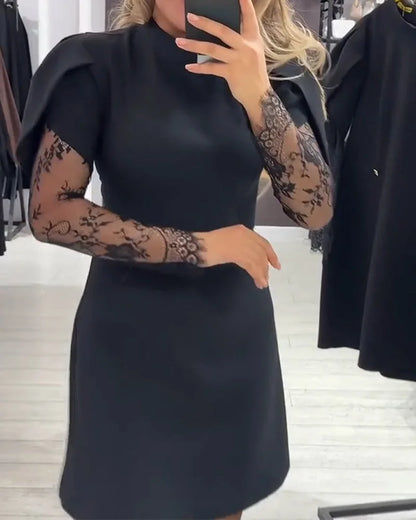 ✨ Sukienka HELENA™ — klasyczna elegancja z koronkowym akcentem