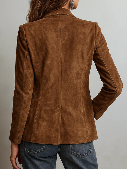 Milena™ | Brązowa Marynarka Vintage