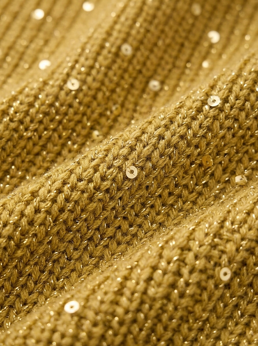Otylia™ | Sweter Oversize na Złote Guziki