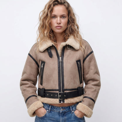 Werena™ | Krótka Kurtka Bomberka Aviator
