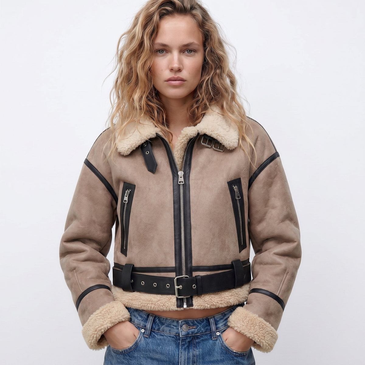 Werena™ | Krótka Kurtka Bomberka Aviator