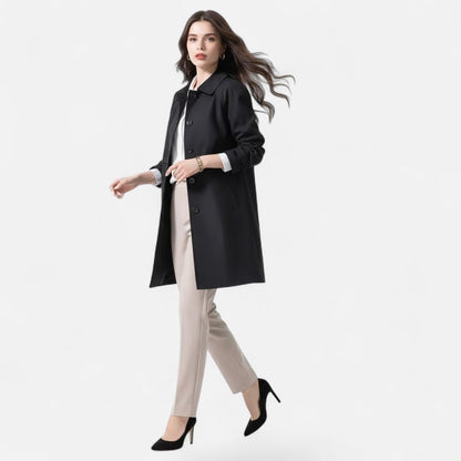 Margareta™ | Elegancki Płaszcz Midi