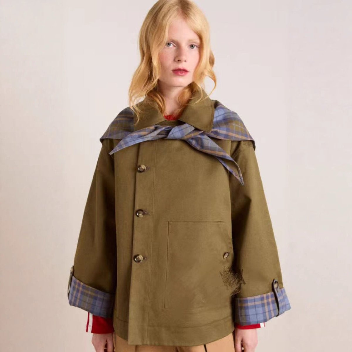Lorna™ | Dwurzędowy Płaszcz Oversize Utility