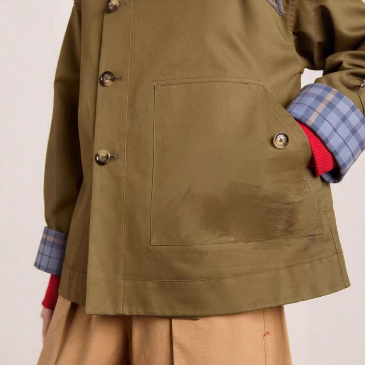 Lorna™ | Dwurzędowy Płaszcz Oversize Utility