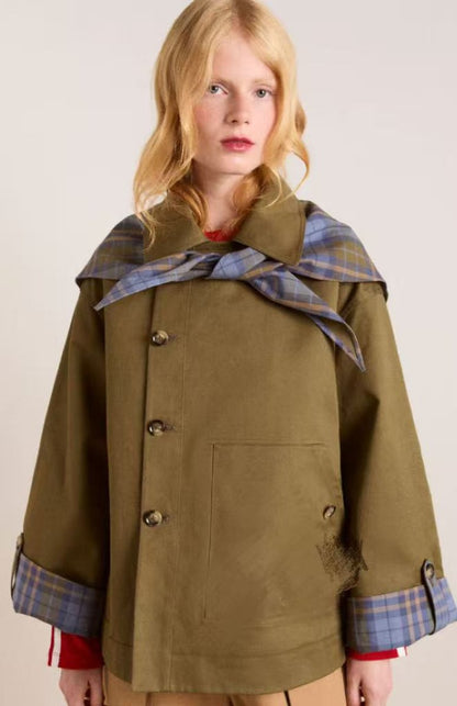 Lorna™ | Dwurzędowy Płaszcz Oversize Utility