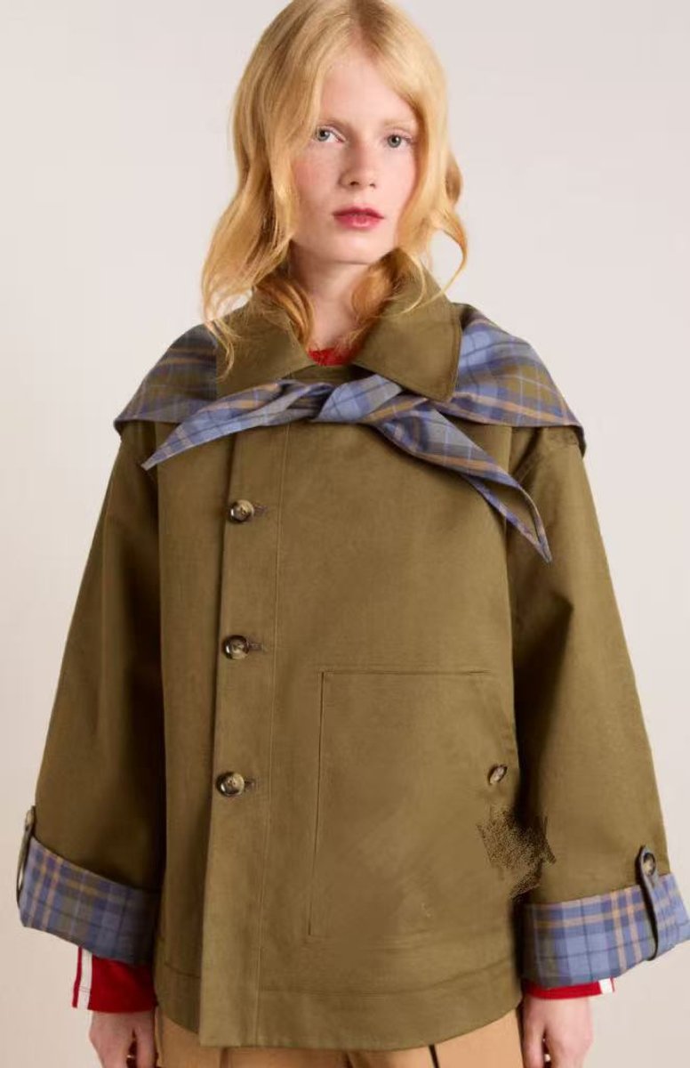 Lorna™ | Dwurzędowy Płaszcz Oversize Utility