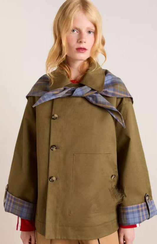 Lorna™ | Dwurzędowy Płaszcz Oversize Utility